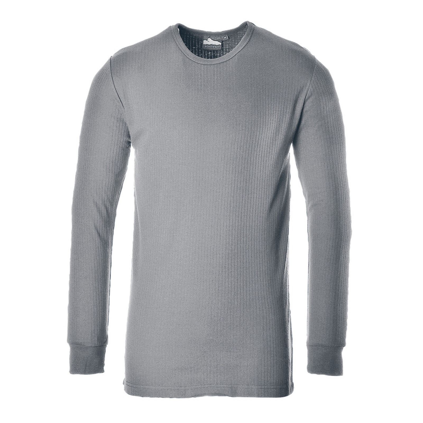 Pánske termo tričko s dlhým rukávom Portwest Thermal B123 - veľkosť: XL, farba: sivá