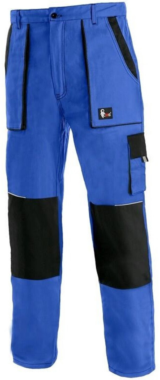 Pánske zateplené montérky CXS Luxy Jakub - veľkosť: 64-66, farba: modrá/čierna