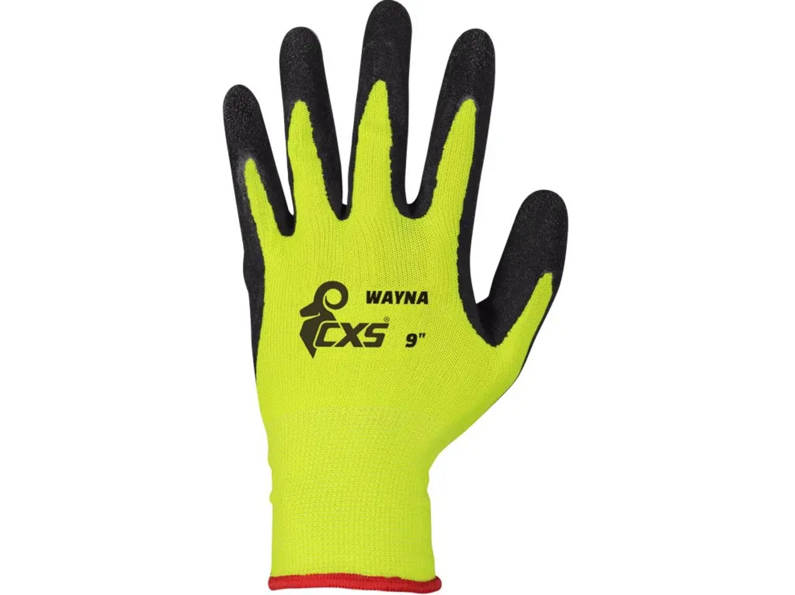 Povrstvené rukavice CXS Wayna - veľkosť: 11/XXL, farba: žltá/čierna