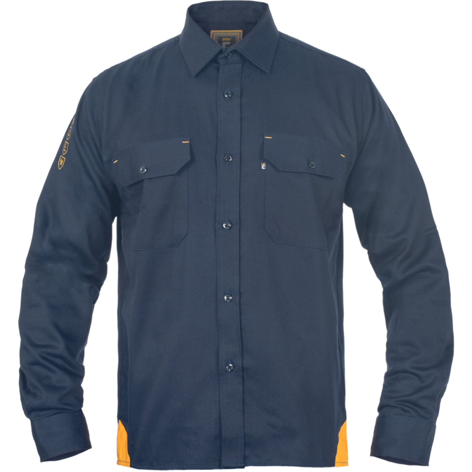 Pracovná košeľa Cerva Multinorm Nut FR - veľkosť: L, farba: navy