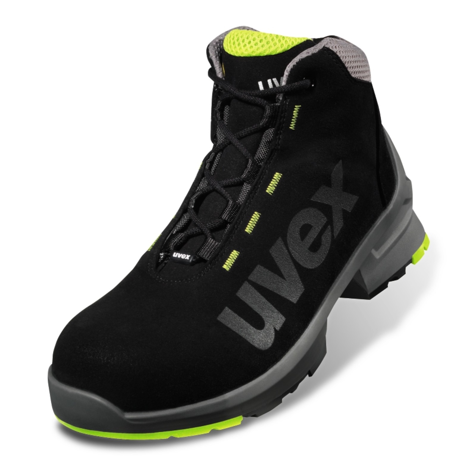 Pracovná obuv Uvex 1 S2 - veľkosť: 37, farba: čierna