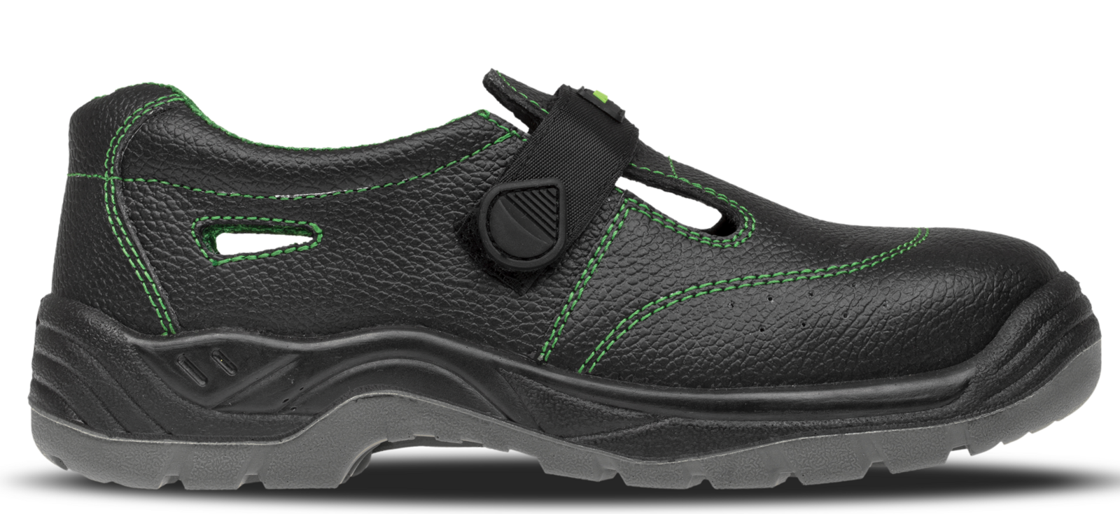 Pracovné sandále Adamant Classic O1 - veľkosť: 48, farba: čierna