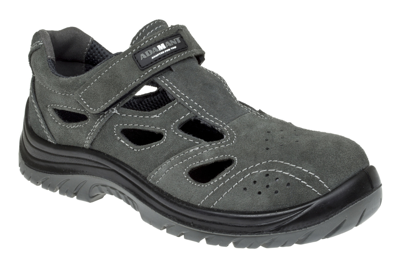 Pracovné sandále Adamant Taylor O1 - veľkosť: 36, farba: sivá