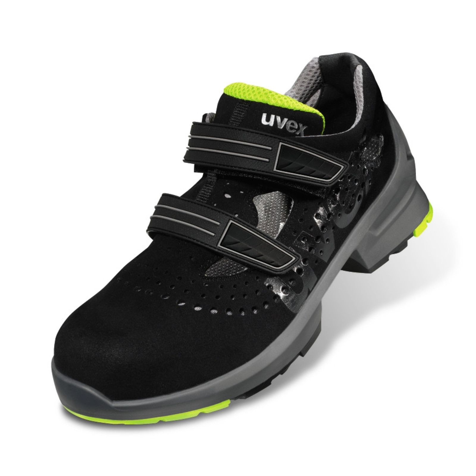 Pracovné sandále Uvex 1 S1 - veľkosť: 36, farba: čierna