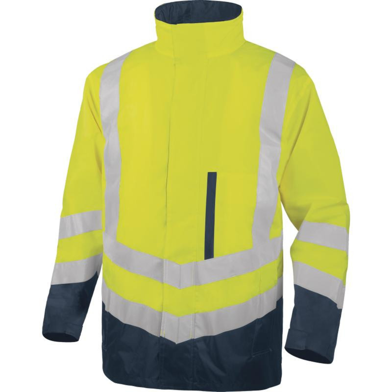 Reflexná bunda Delta Plus Optimum2 4v1 - veľkosť: L, farba: fluorescenčno žltá