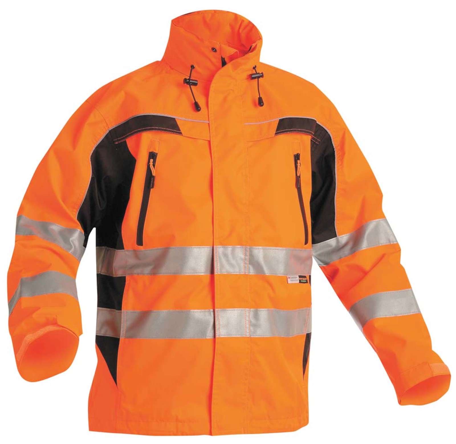 Reflexná pracovná bunda Ticino pánska - veľkosť: M, farba: oranžová