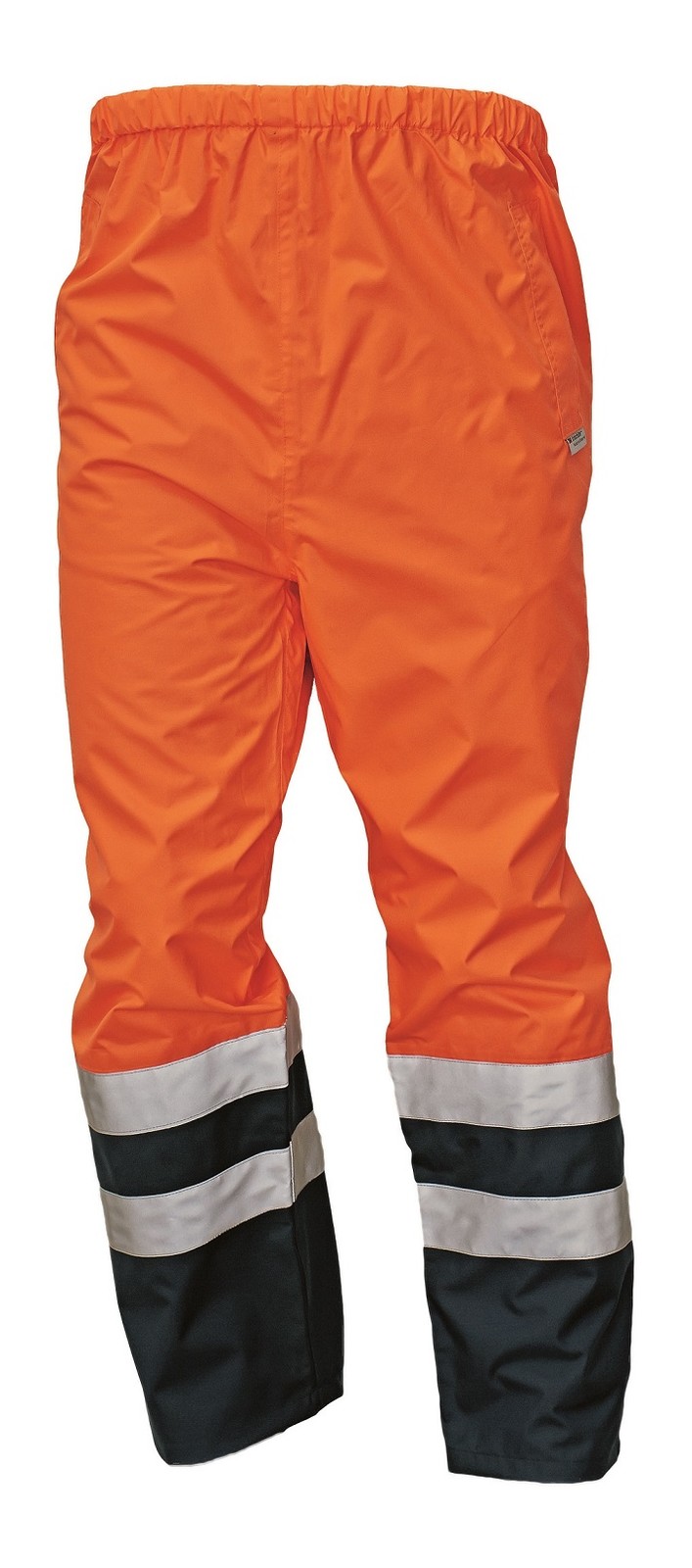 Reflexné pracovné nohavice Epping - veľkosť: 3XL, farba: oranžová/navy