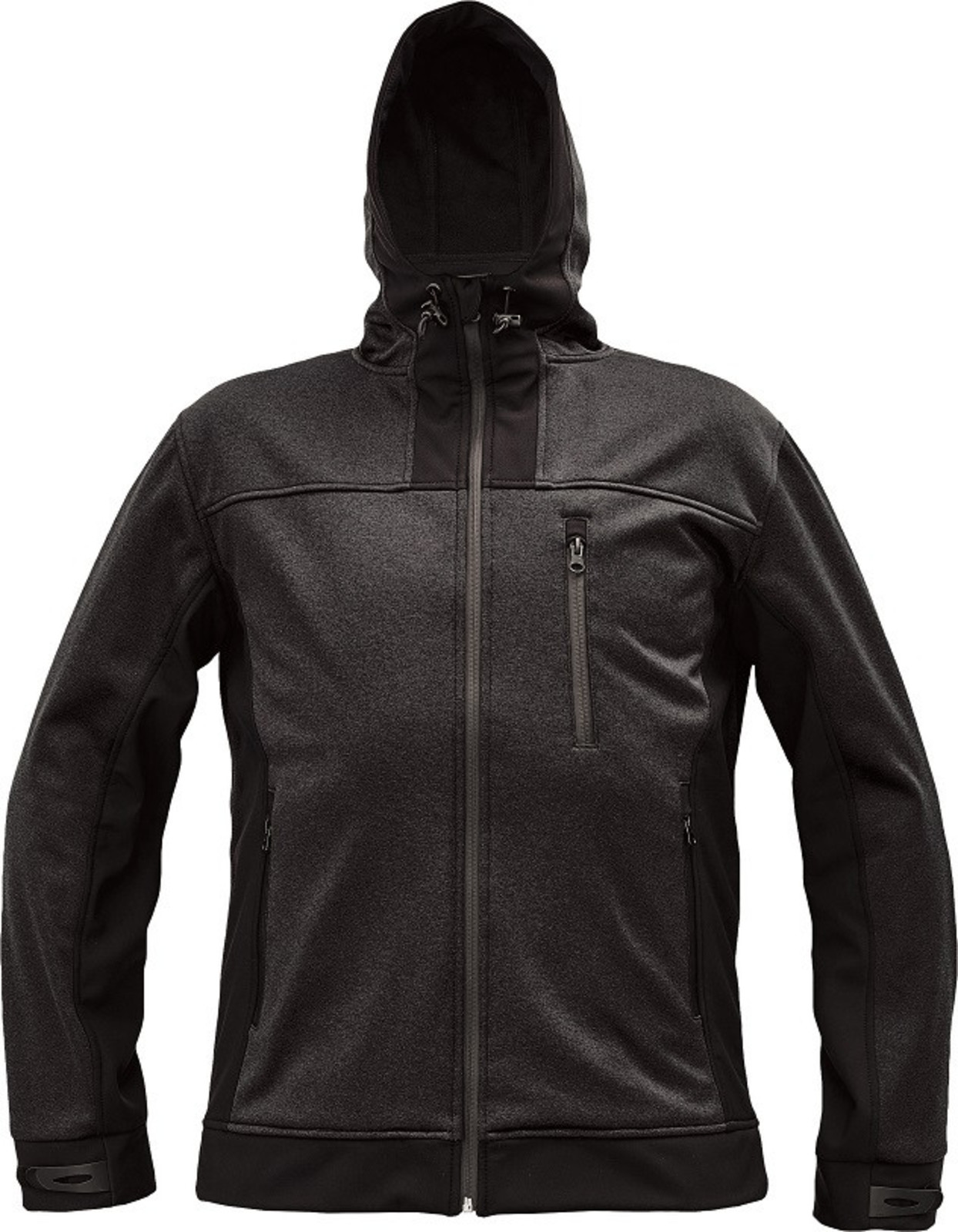 Softshellová bunda Cerva Huyer pánska - veľkosť: XXL, farba: čierna