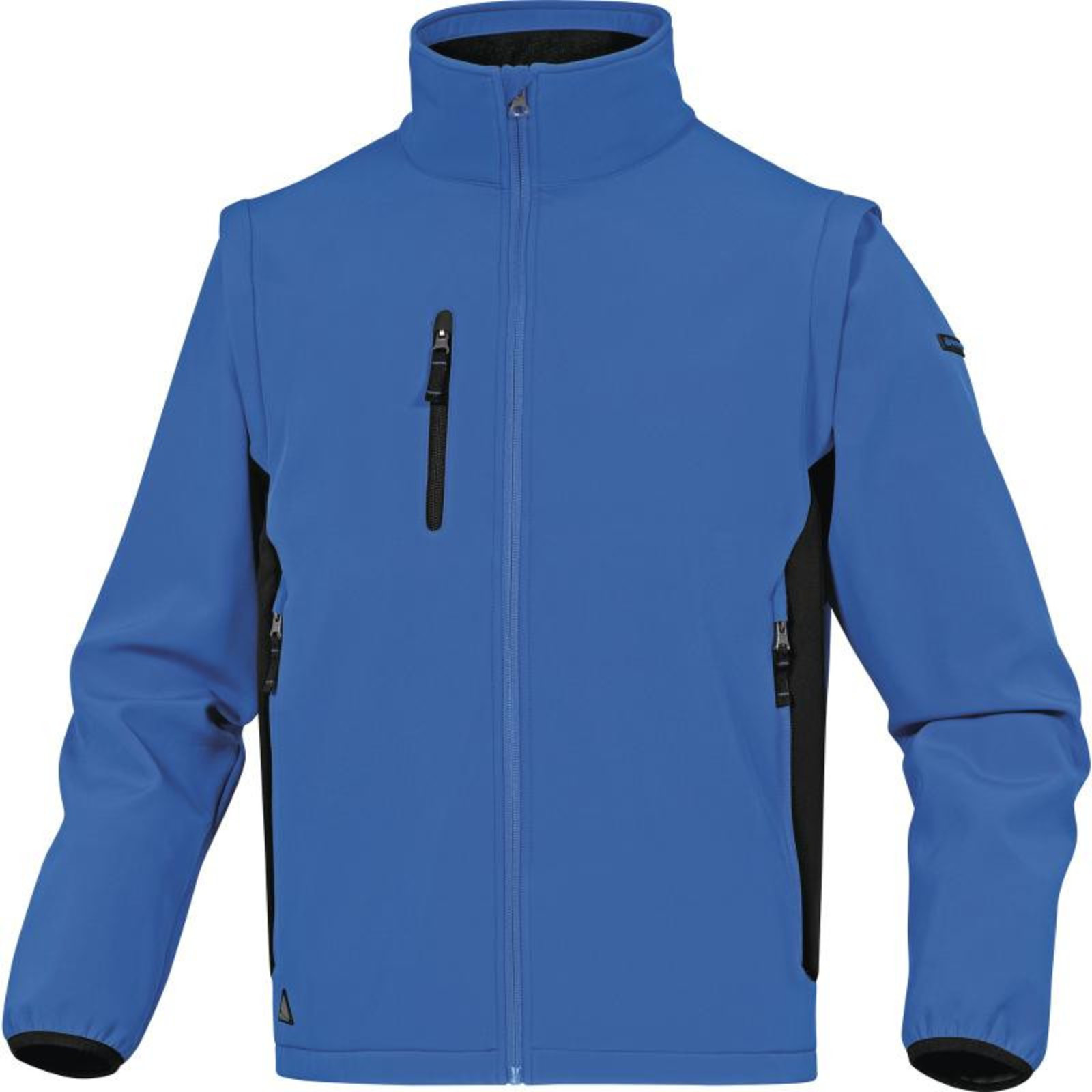 Softshellová bunda Delta Plus Mysen2 2v1 - veľkosť: XL, farba: modrá/čierna