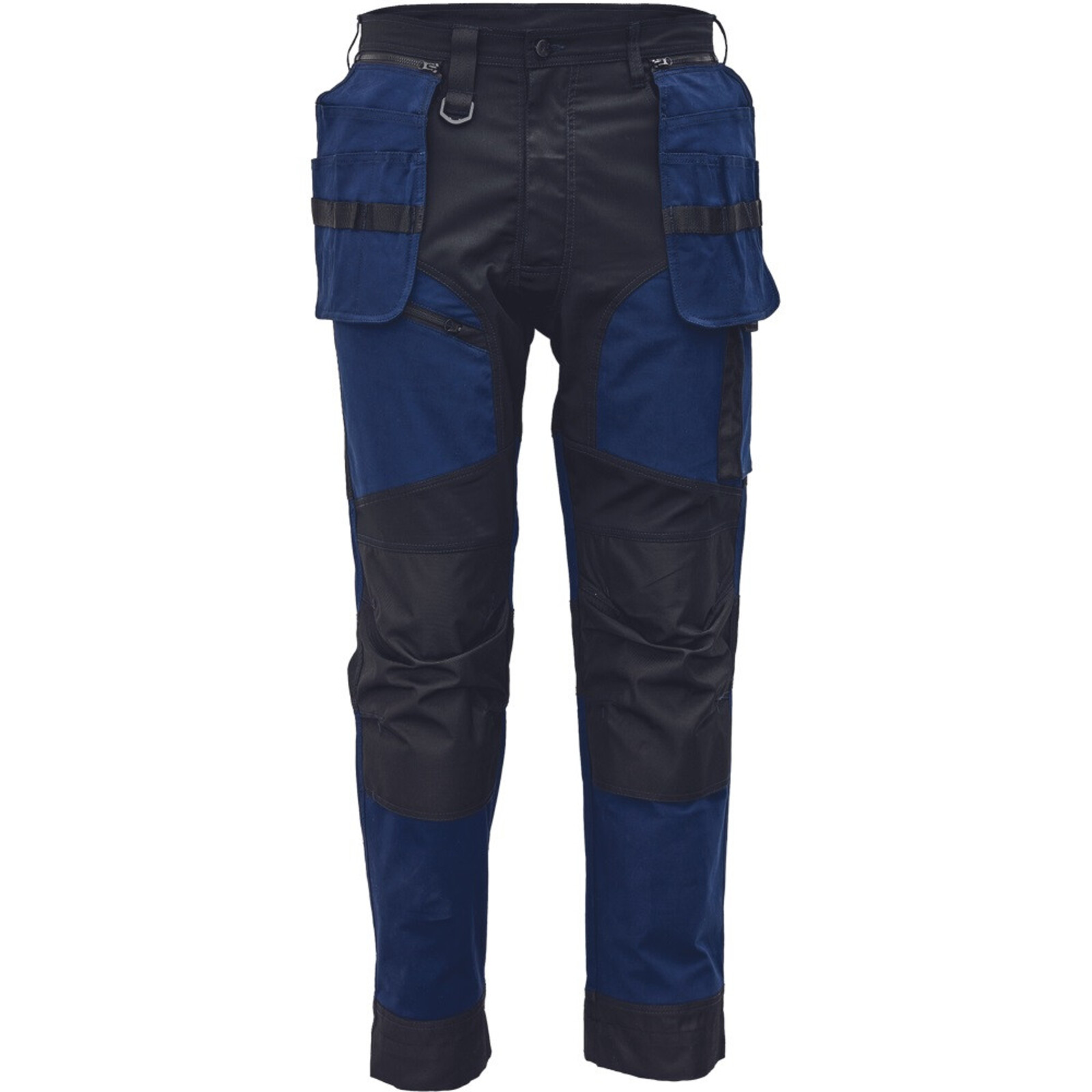 Strečové pracovné nohavice Cerva Keilor - veľkosť: 60, farba: navy/čierna