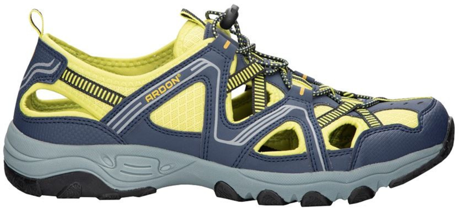 Trekové sandále Ardon Strand - veľkosť: 46, farba: modrá/žltá