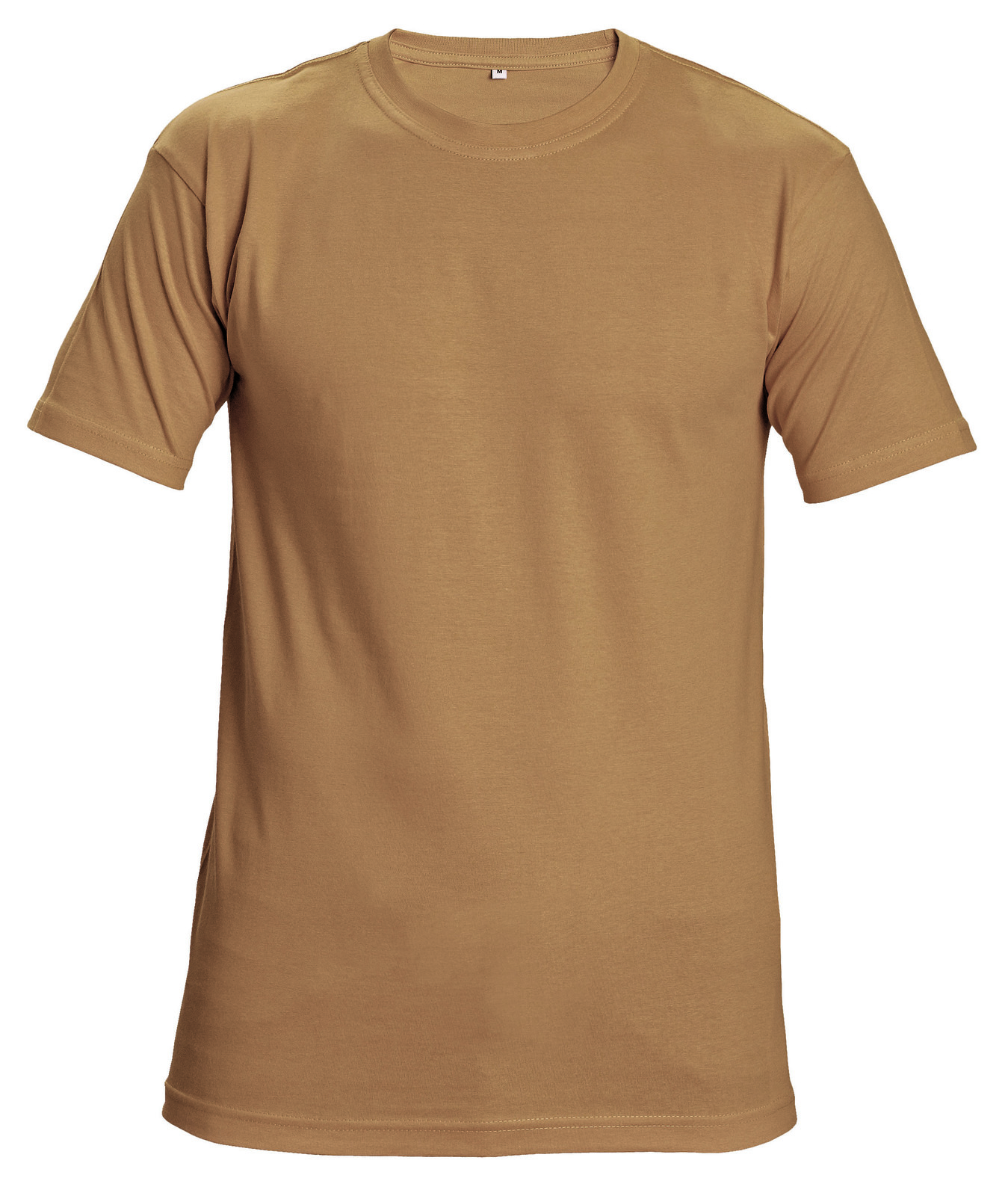 Tričko s krátkym rukávom Teesta unisex - veľkosť: M, farba: bežová