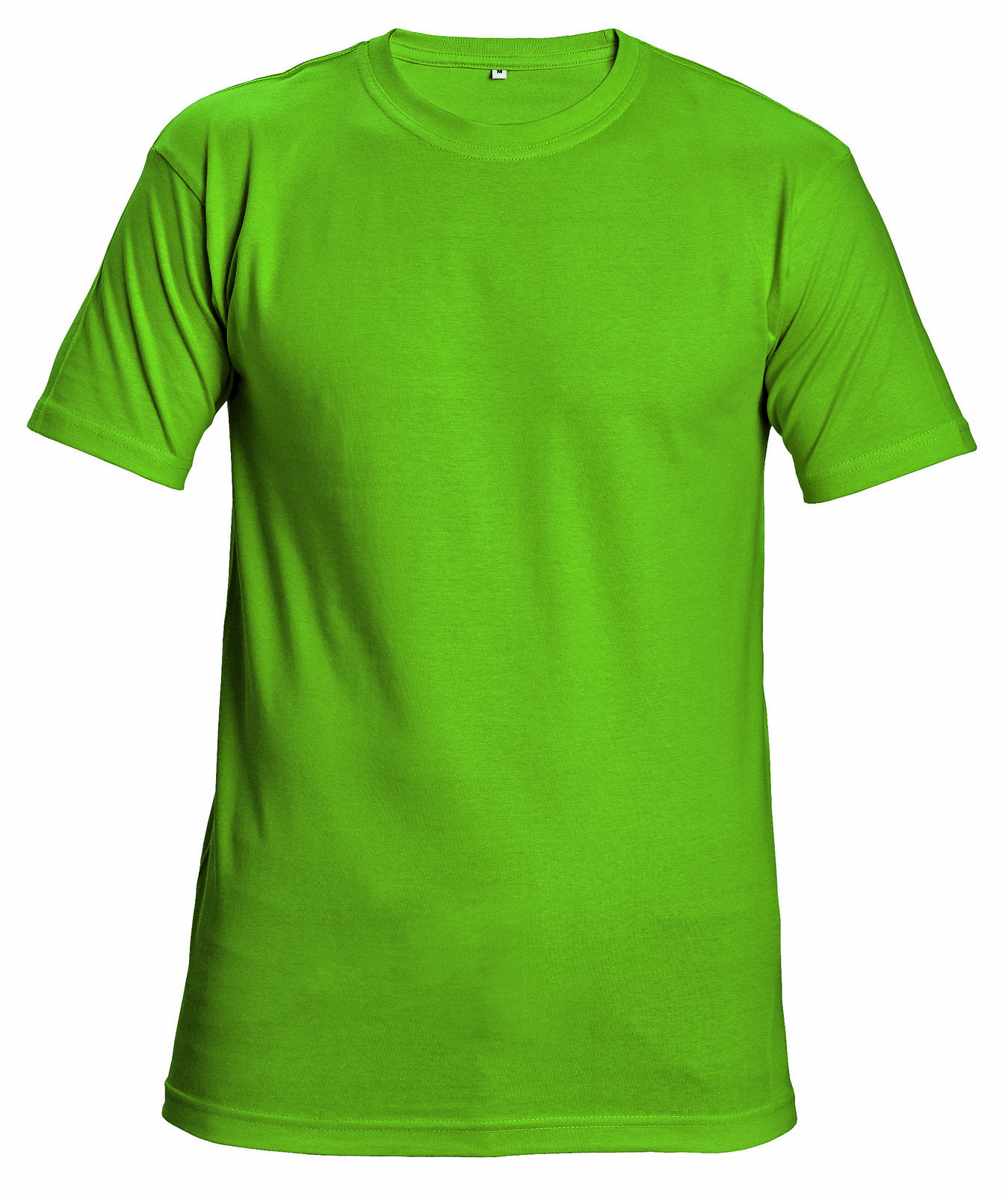 Tričko s krátkym rukávom Teesta unisex - veľkosť: XXL, farba: limetková