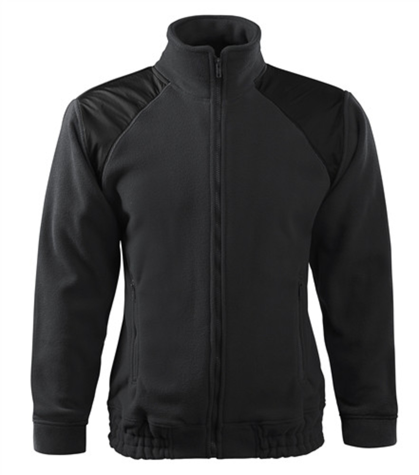 Unisex mikina Rimeck Jacket HI-Q 506 - veľkosť: L, farba: šedá ebony