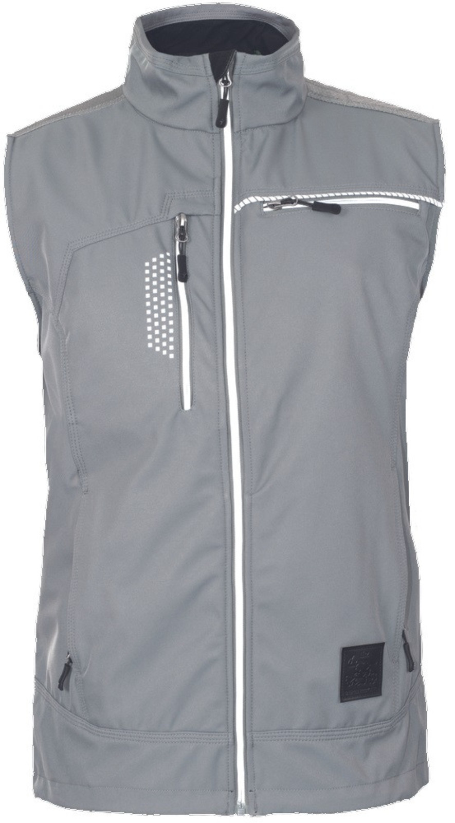 Unisex softshellová vesta Cerva Taurus Litz GRS - veľkosť: 3XL, farba: sivá