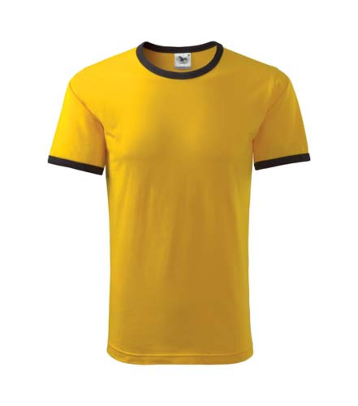 Unisex tričko Adler Infinity 131 - veľkosť: M, farba: čierna/žltá