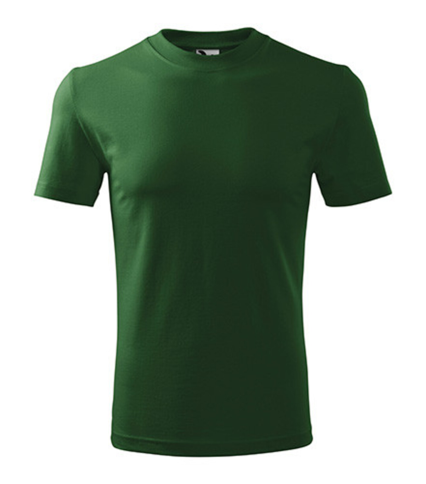 Unisex tričko Malfini Heavy 110 - veľkosť: M, farba: fľašková zelená