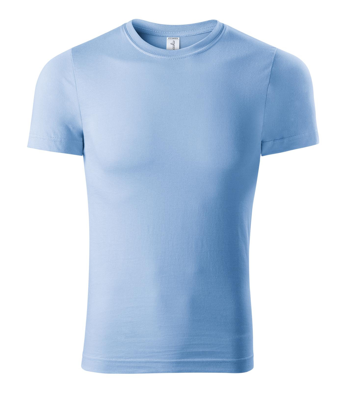 Unisex tričko Piccolio Paint P73 - veľkosť: 4XL, farba: nebesky modrá