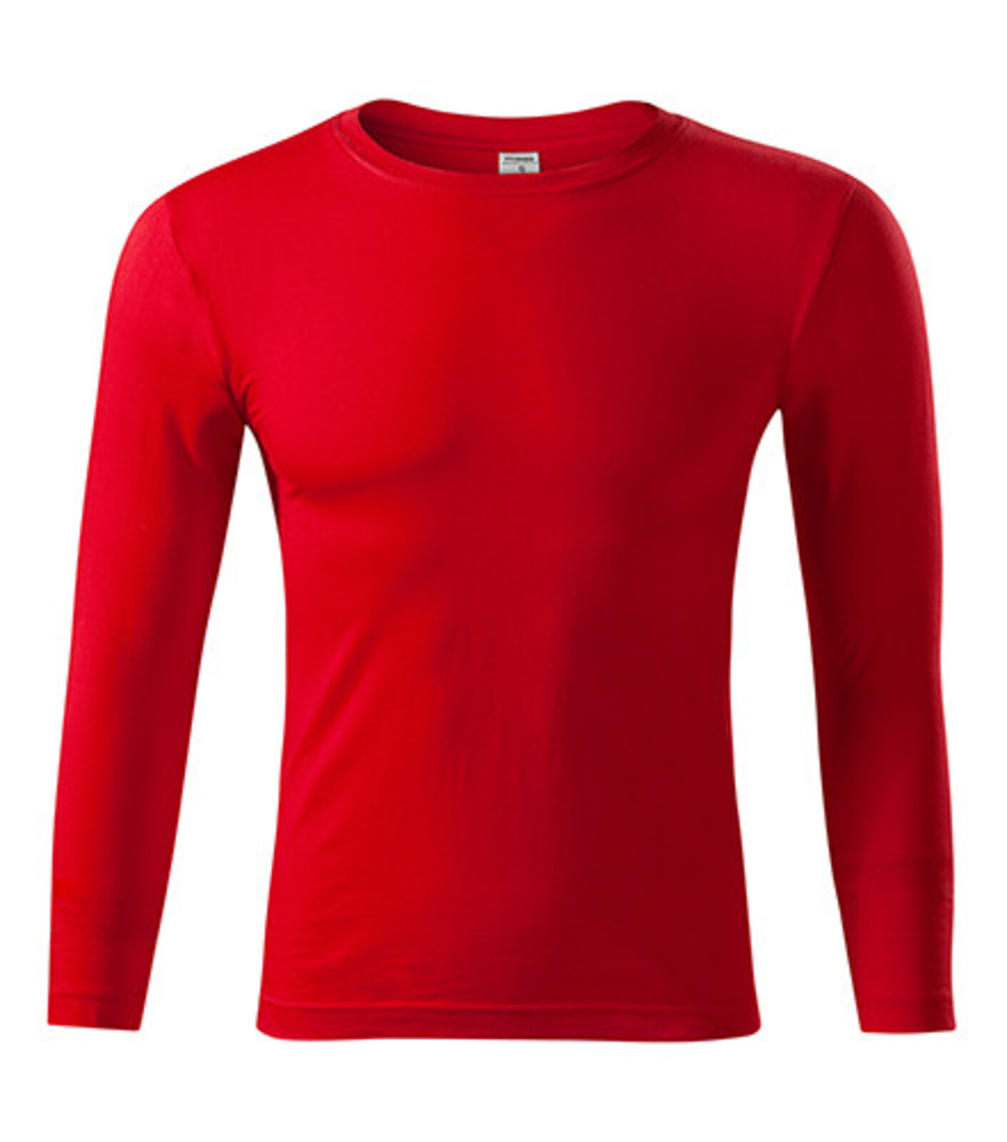 Unisex tričko s dlhým rukávom Progress LS P75 - veľkosť: M, farba: červená