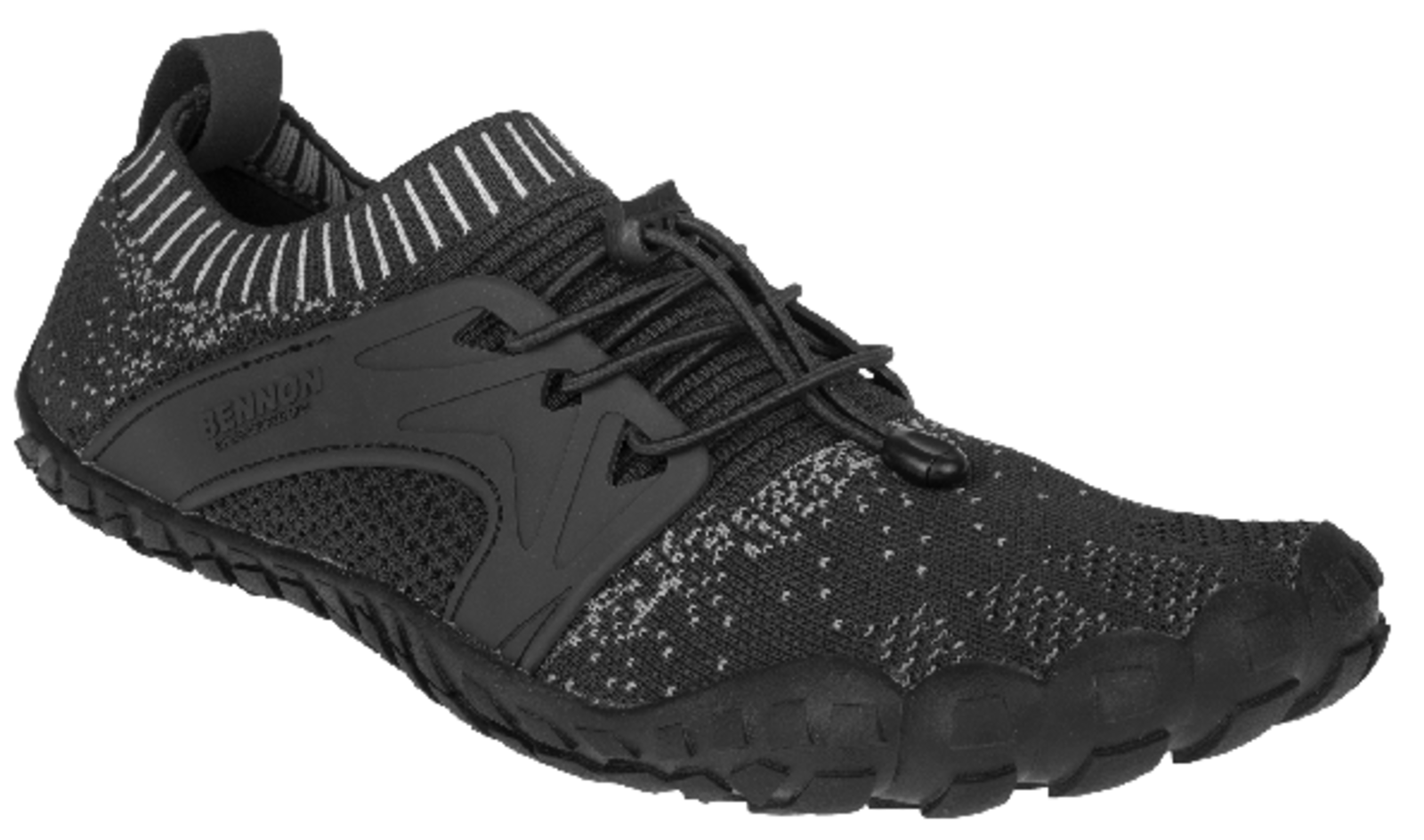 Voľnočasová barefoot obuv Bennon Bosky - veľkosť: 46, farba: čierna/biela