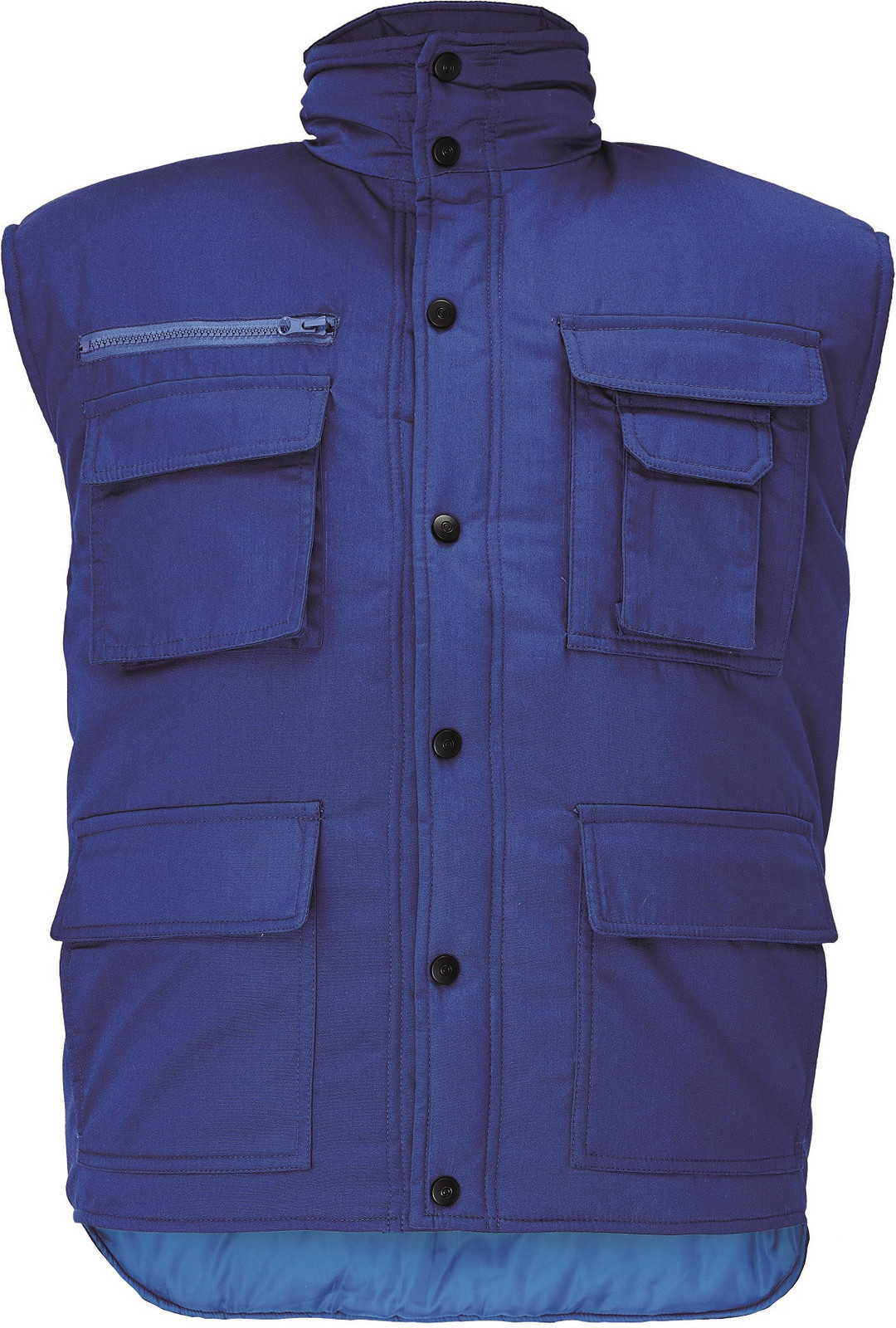 Zateplená vesta Triton pánska  - veľkosť: L, farba: kráľovská modrá