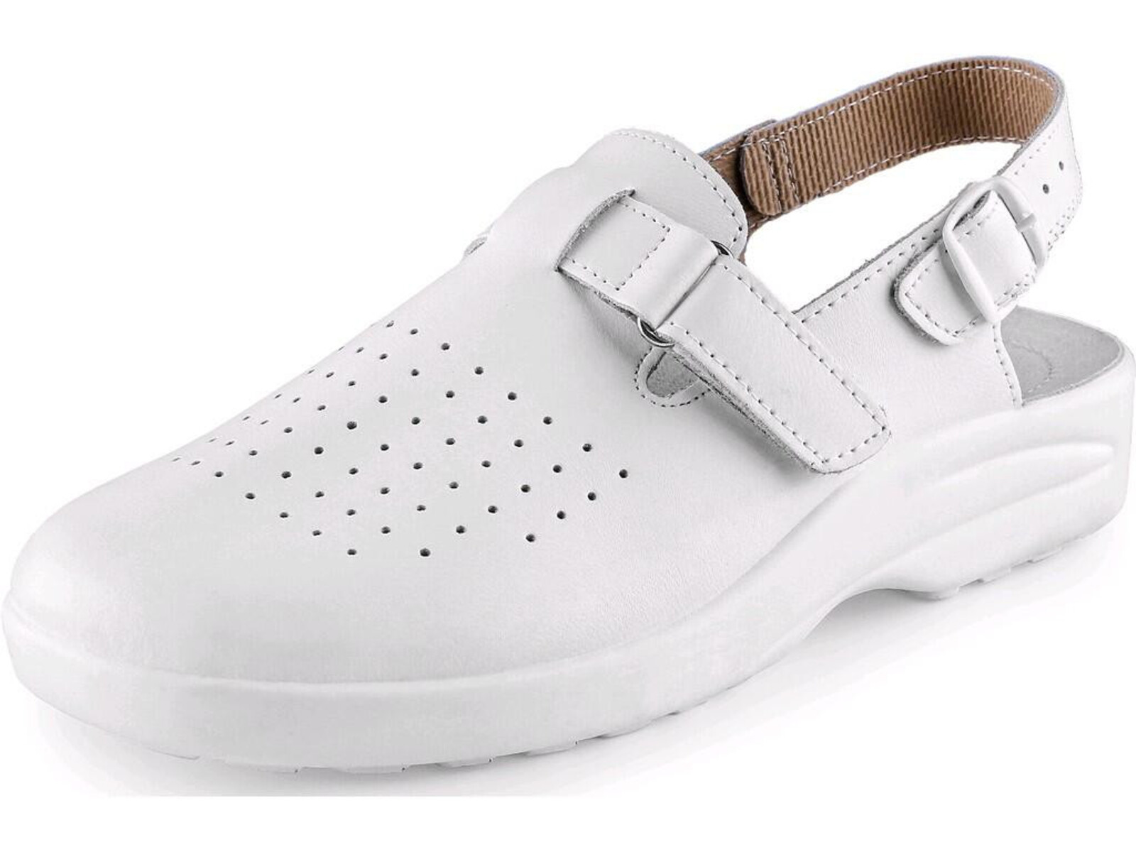 Zdravotné sandále CXS Mika OB E A SRC - veľkosť: 41, farba: biela