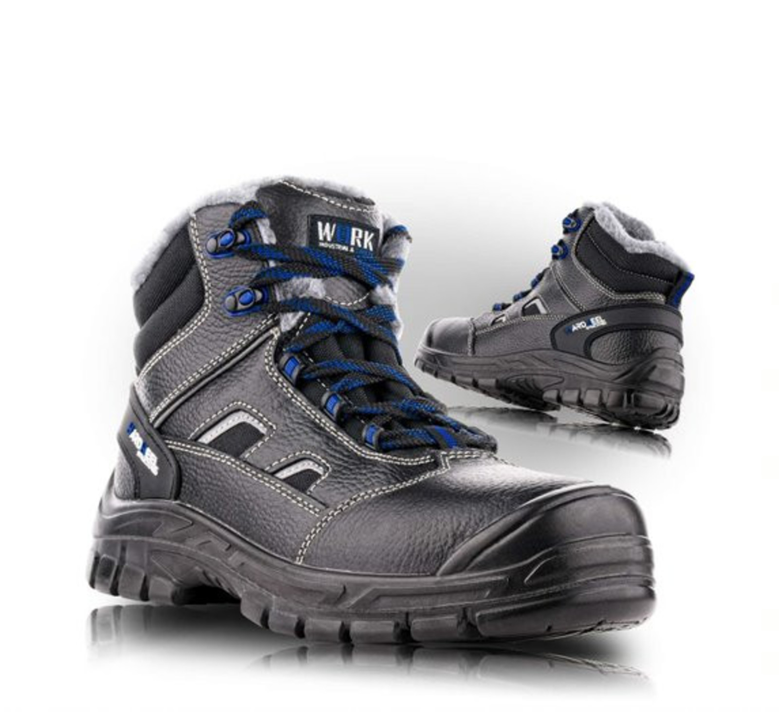 Zimná bezpečnostná obuv Brusel S3 - veľkosť: 37, farba: čierna