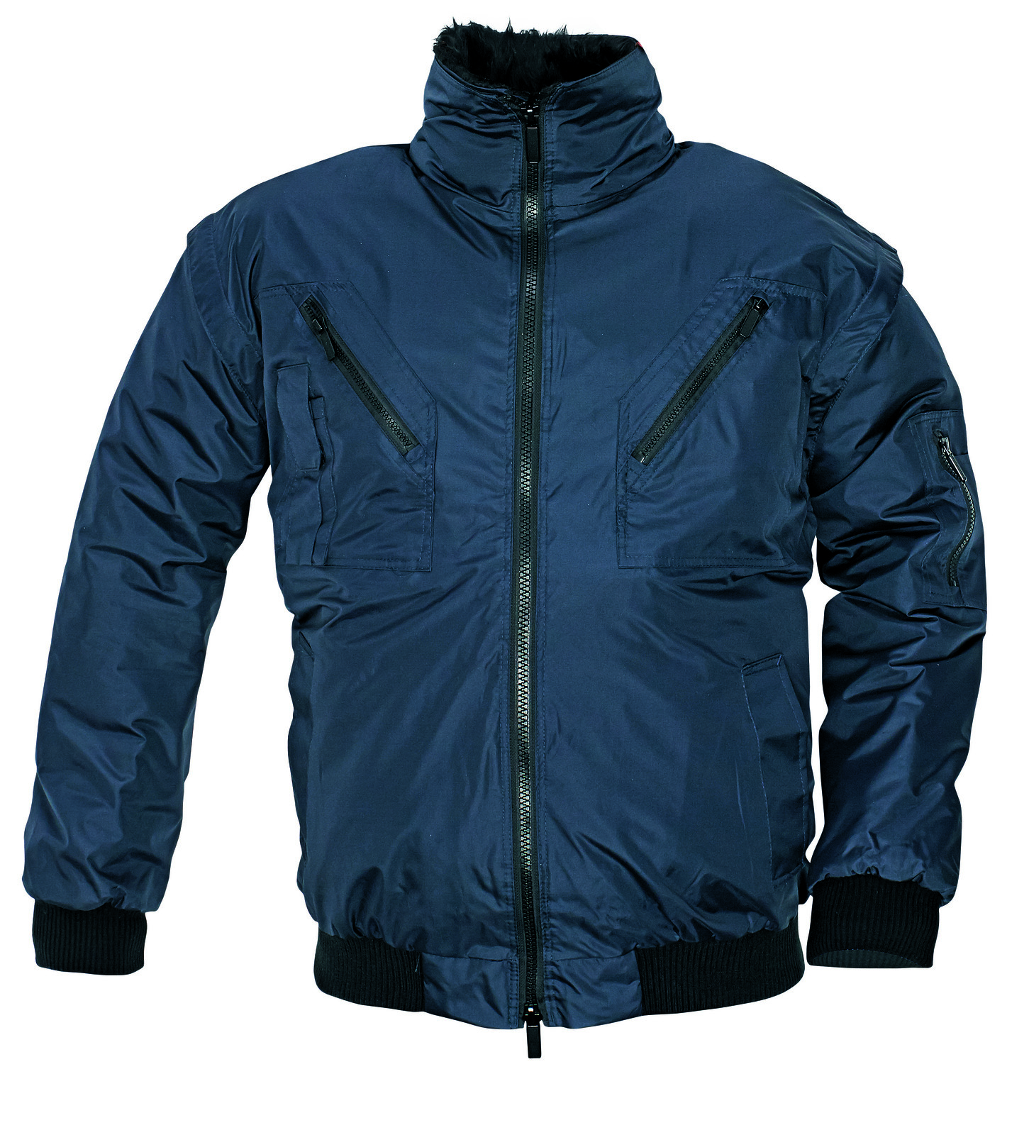 Zimná bunda a vesta Pilot 3v1 pánska - veľkosť: L, farba: navy