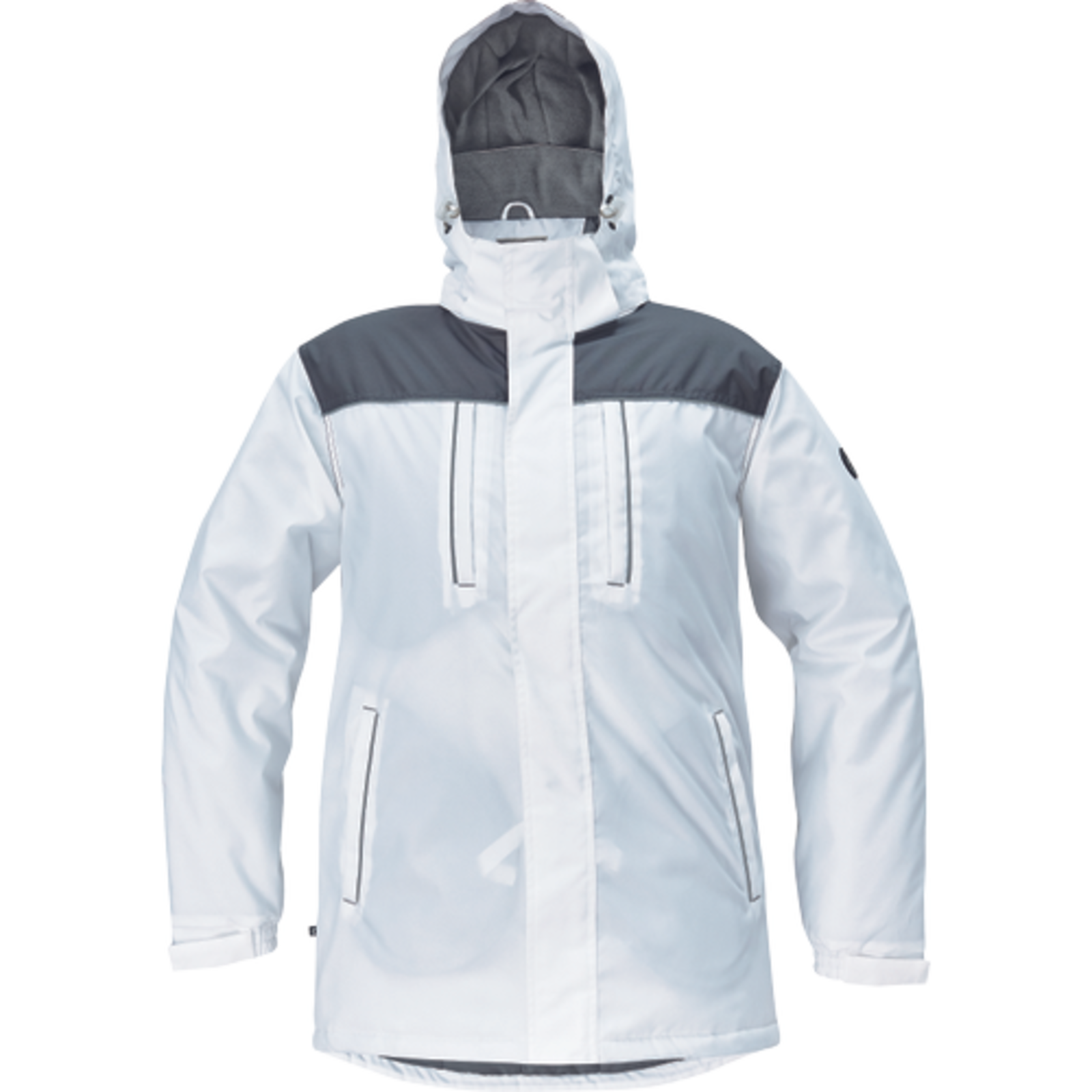 Zimná bunda Cerva Cremorne pánska - veľkosť: M, farba: biela