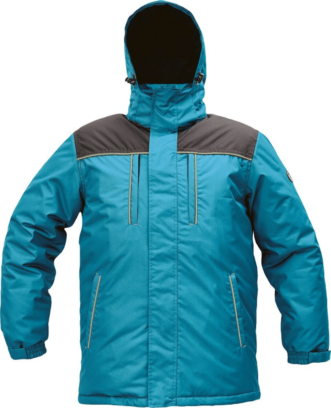 Zimná bunda Cerva Cremorne pánska - veľkosť: 4XL, farba: petrolejová