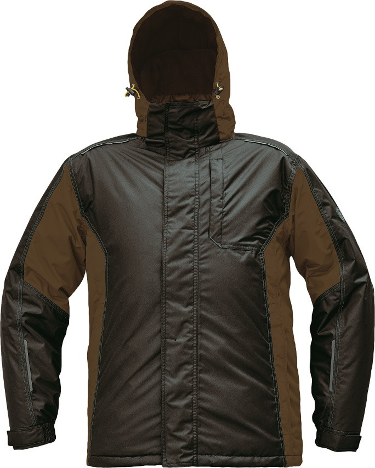 Zimná bunda Cerva Dayboro pánska - veľkosť: XXL, farba: tmavo hnedá