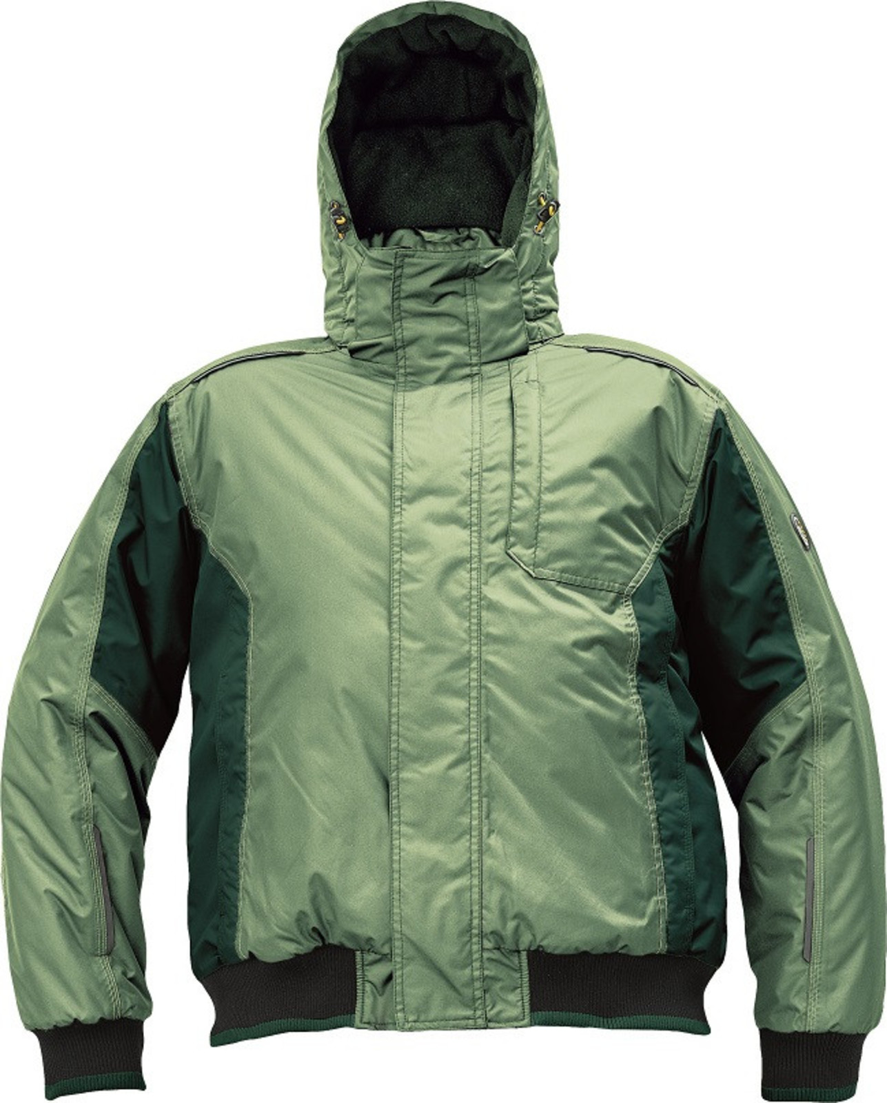 Zimná bunda Cerva Dayboro Pilot pánska - veľkosť: L, farba: machovo zelená