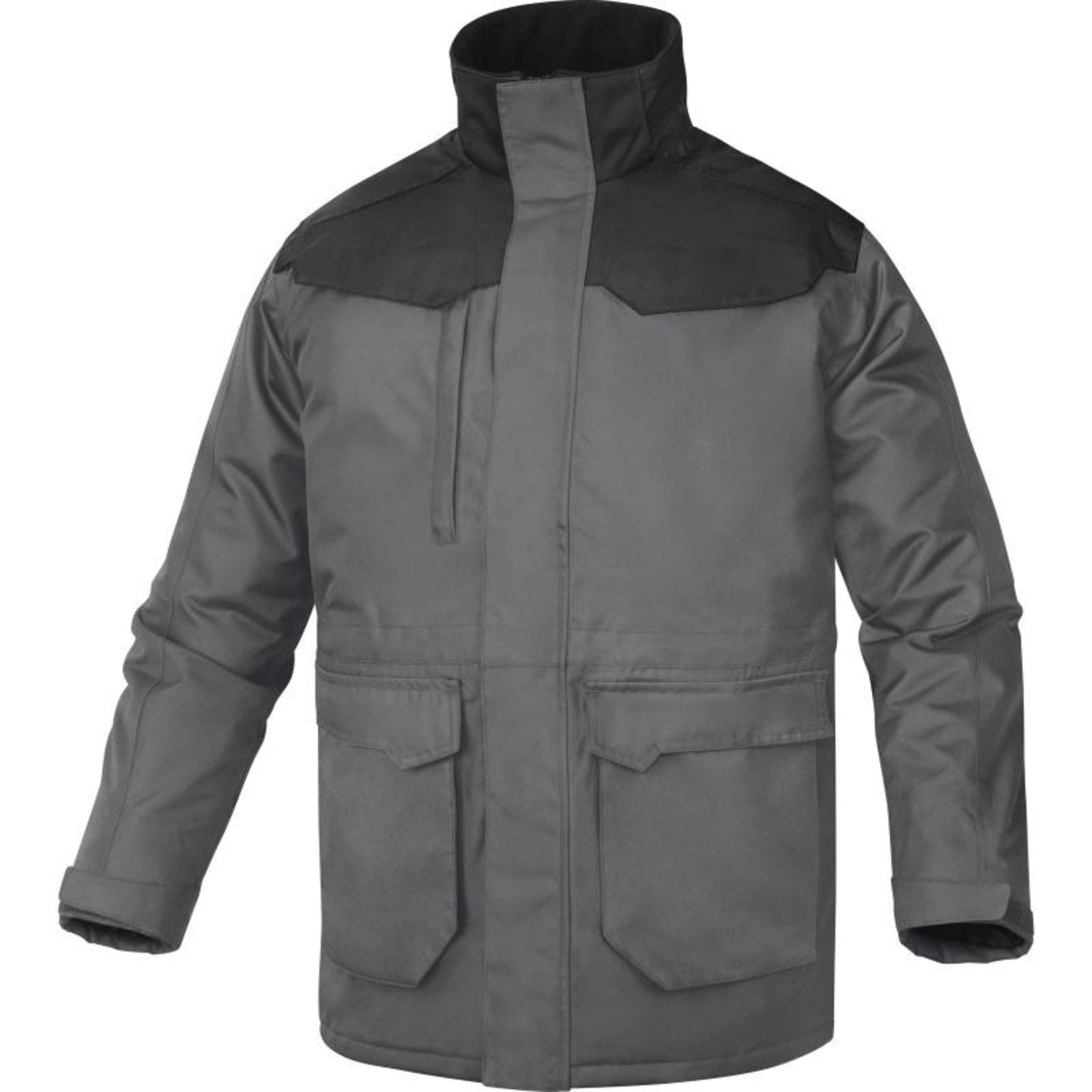 Zimná bunda Delta Plus Carson2 - veľkosť: XL, farba: sivá/čierna