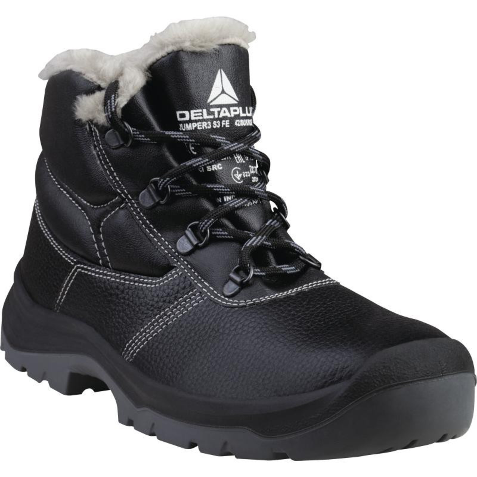 Zimná členková bezpečnostná obuv Delta Plus Jumper3 S3 - veľkosť: 38, farba: čierna