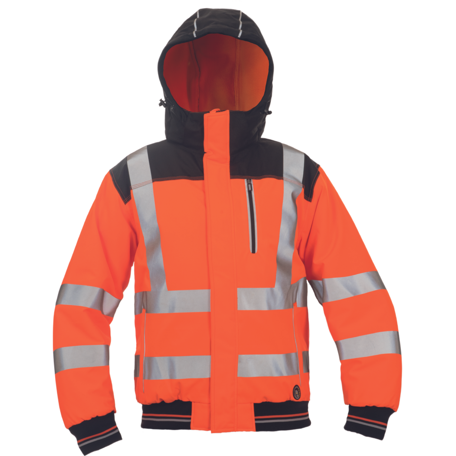 Zimná reflexná bunda Cerva Knoxfield HVPS Pilot - veľkosť: XXL, farba: HV oranžová