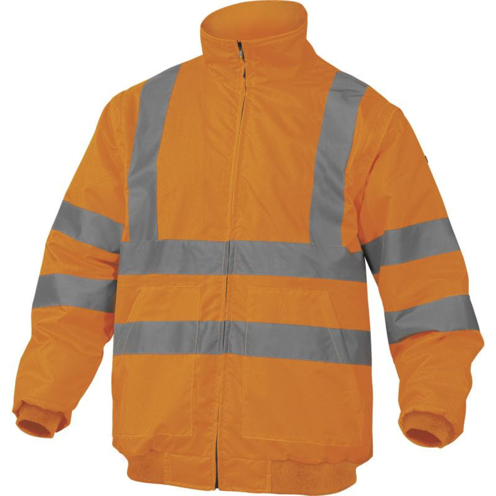 Zimná reflexná bunda Delta Plus Reno 2v1 - veľkosť: S, farba: fluorescenčno oranžová