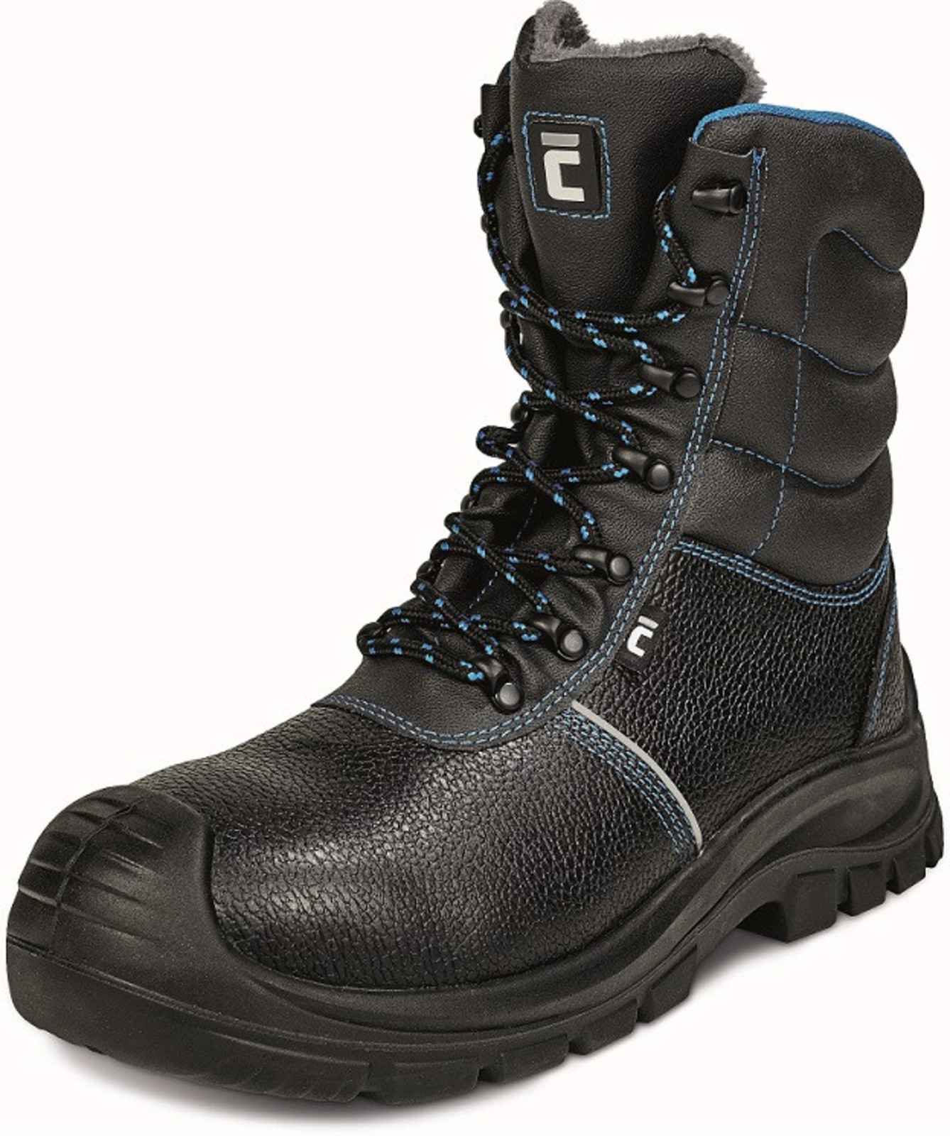 Zimná vysoká bezpečnostná obuv Raven XT S3 - veľkosť: 48, farba: čierna