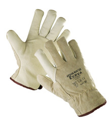 Zimné kožené pracovné rukavice Heron