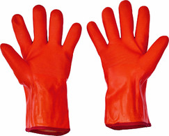 Zimné pracovné rukavice Flamingo PVC