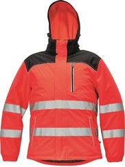 Zimná reflexná bunda Cerva Knoxfield Hi-Vis