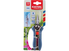 Extol Premium 8872115 nožnice záhradnícke krátke úzke, 153mm, max. prestrih priemer 6mm
